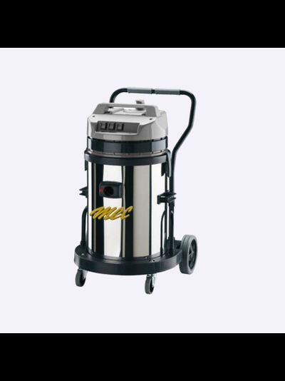 MEC WD 62/3 SG Пылесос для сух. и влажн. уборки,тележка, мет. бак,3 турб,3500 Вт,62 л. гараж. компл.