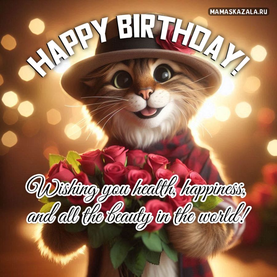 открытки Happy Birthday