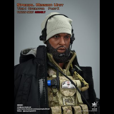Штурмовик группы Сил специальных операций США - КОЛЛЕКЦИОННАЯ ФИГУРКА 1/6 scale Special Mission Unit Part X Frozen Night Assault (26030C) - Easy&amp;Simple