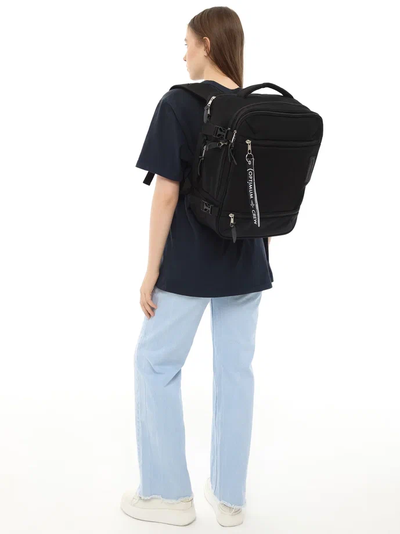 Рюкзак Сумка ручная кладь 40x30x20 Optimum RL, кордура черный