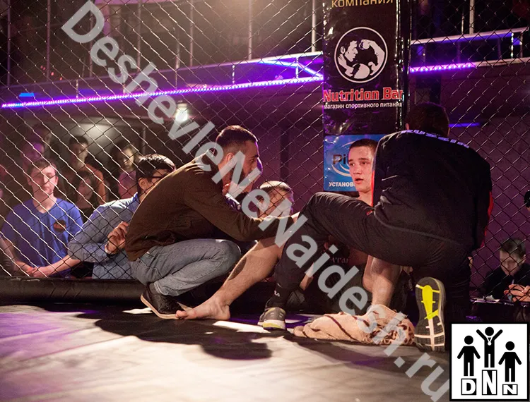 Октагон. турнир Grad-5. Бои без правил Восьмиугольник 28