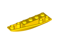 Wedge 6 x 2 Inverted Left, Yellow (41765 / 4161280 / 4655723 / 6097424 / 6214161)