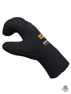 Перчатки неопреновые 7мм AquaDiscovery Power Grip плюш, р.М