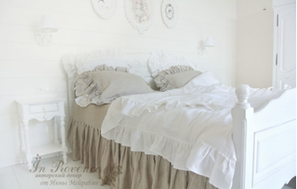 Постельное белье Прованс, льняное постельное