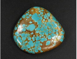 Бирюза, полировка плоская, США, Невада (29*29*5 мм, 8,2 г) №37839