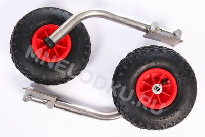 Колеса транцевые ИВ быстросъемные 52 см оцинковка 3 мм