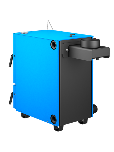 Напольный твердотопливный котел Кобальт 35