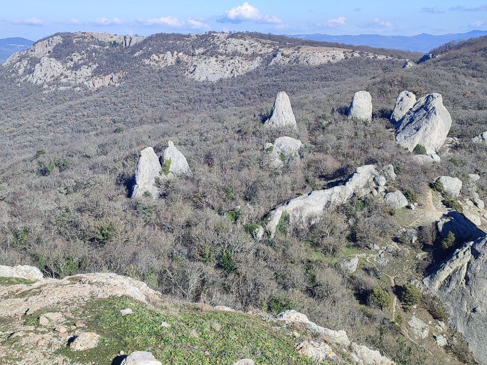 Храм солнца, Крым зима