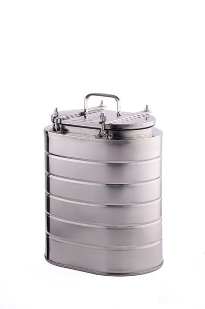 Армейский термос 12 литров полностью из нержавеющей стали (Тн-12)