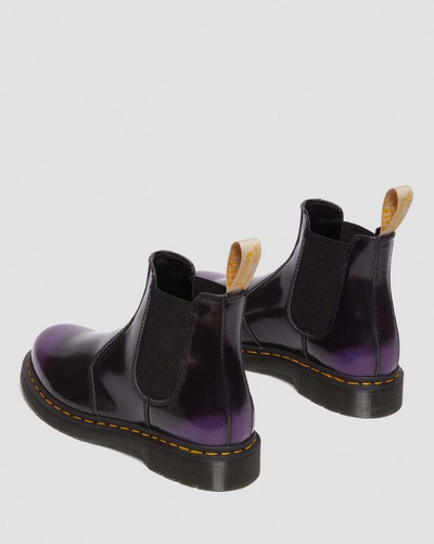 Челси Dr Martens 2976 Vegan Black Rich Purple