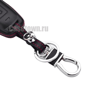 Чехол для смарт ключа Форд Мондео 5 (Classic натуральная кожа)