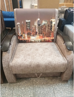 Кресло кровать "Аккордеон" с подлокотниками 1.25 м (DR)