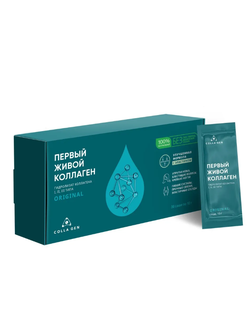 Первый живой коллаген COLLA GEN, саше по 10 г 30 штук