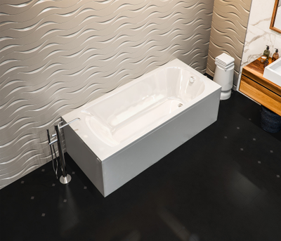 Акриловая ванна Bas Нирвана 180х80 с каркасом