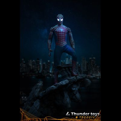 Человек-Паук (делюкс версия) - Коллекционная ФИГУРКА 1/6 Variant Spider Deluxe Edition (TD2021C) - Thunder Toys