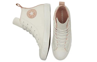 Зимние кеды Converse Chuck 70 Cozy Utility белые