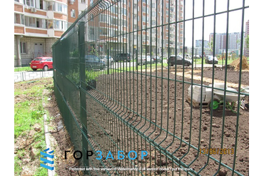 3д забор для ограждения детского сада