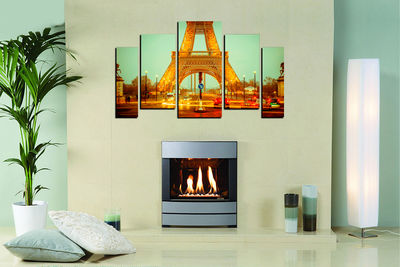 Модульная картина "Однажды в Париже"