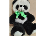Панда с лентой травка 35 см