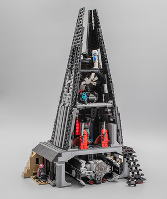 Vader's castle lego set cheap