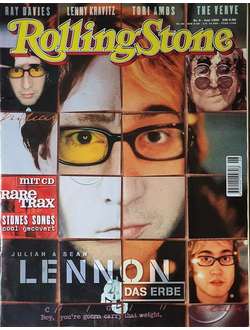 Rolling Stone Germany Magazine June 1998 Julia And Sean Lennon, Иностранные журналы, Intpress