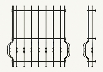Решетка на окно №024