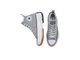 Кеды Converse Run Star Hike серые высокие на платформе