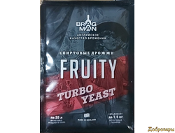 Дрожжи спиртовые Bragman Fruity, 50 г