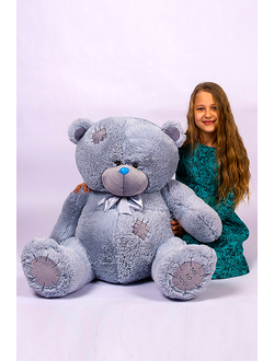 Плюшевый мишкаТедди 130 см. с лентой