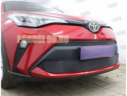 Защита радиатора для Toyota C-HR 2019- black низ
