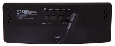 Метеостанция Bresser Temeo Life с цветным дисплеем, черная