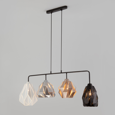 50090/4 черный Подвесной светильник Eurosvet Smart Moire