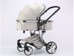 Детская коляска 3 в 1 Luxmom 608 Серый Экокожа