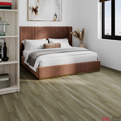 Кварцвиниловая плитка Art East Tile Premium Орех Пьяно 150-2 42 класс толщина 2.5 мм с фаской клеевая 3.82 м2