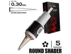 5 RSLT/0.30 - Round Shader Long Taper Extra - Mustang