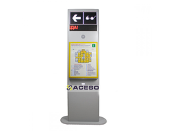 Мнемосхема тактильно-звуковая с текстовым табло