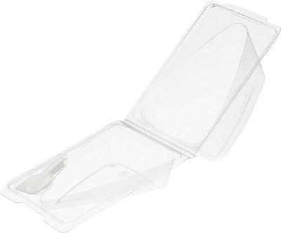 Контейнер для куска торта (прозр. пластик), 157*105*85мм