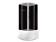 Душевая кабина DOMANI-Spa Light 99,  низкий поддон,задняя стенки черные, белые. передняя стекло тонированные, 90x90x218 см