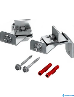 Комплект креплений для монтажа в углу для инсталляций TECE TECEprofil 9380003 для монтажа в углу