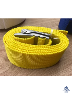 Ремень грузовой нейлоновый с нерж. пряжкой