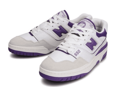 New Balance 550 Purple (Фиолетовые с белым) новые