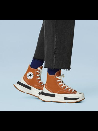 Кеды на платформе Converse Run Star Legacy CX оранжевые высокие