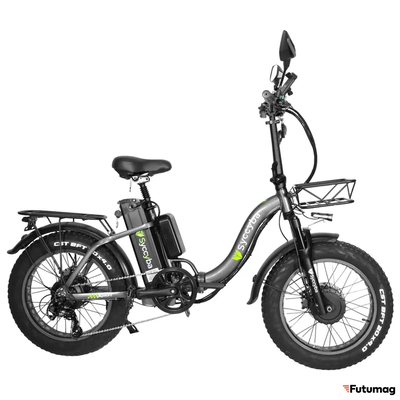Электровелосипед SYCCYBA F11 DUAL GRAY