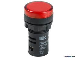 Светосигнальная лампа IEK AD-22DS BLS10-ADDS-110-K04 Red
