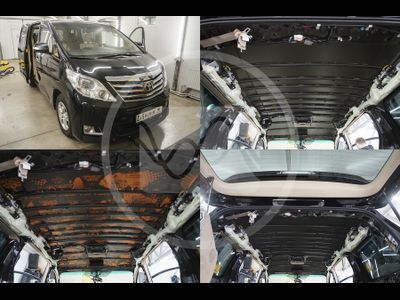 Шумоизоляция Toyota Alphard / Тойота Альфард