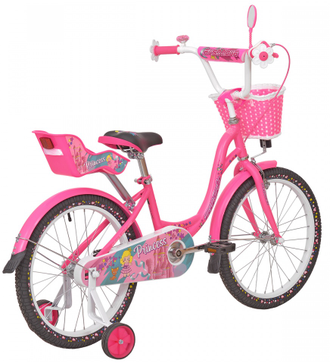 Детский велосипед RUSH HOUR PRINCESS 20" розовый