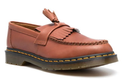 Лоферы Dr Martens Saddle коричневые