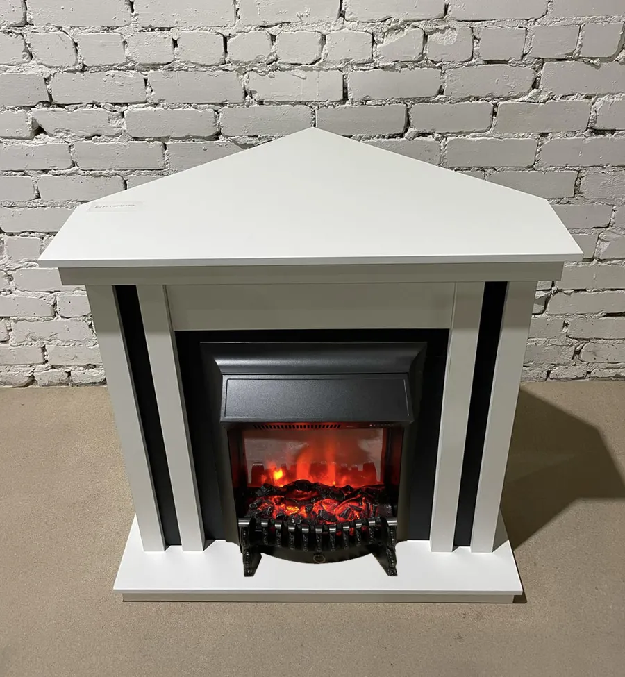 Угловой электрокамин Toronto