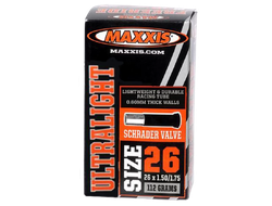 Камера Maxxis UltraLight, 26х1.50/1.75”, авто