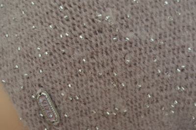 Украшения бисер на берете Vizio Италия фото